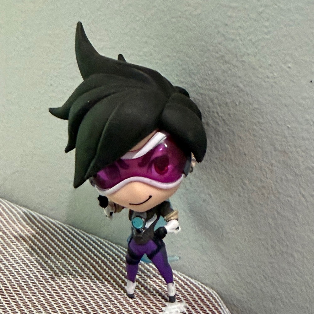 Good Smile Overwatch Tracer Figure Unisex OS Purple Good Nendoroid 730